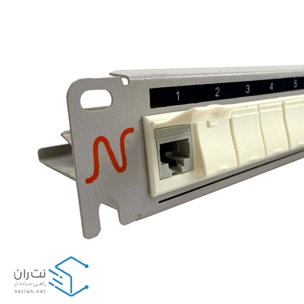 پچ پنل نگزنس 24 پورت Cat6 UTP به همراه 24 عدد کیستون-3